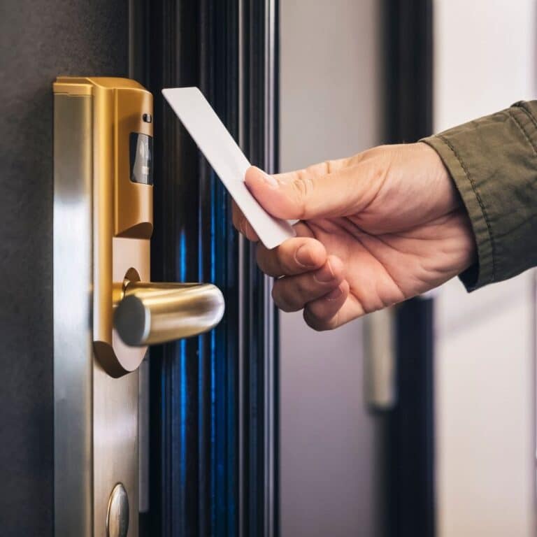 Key card access control