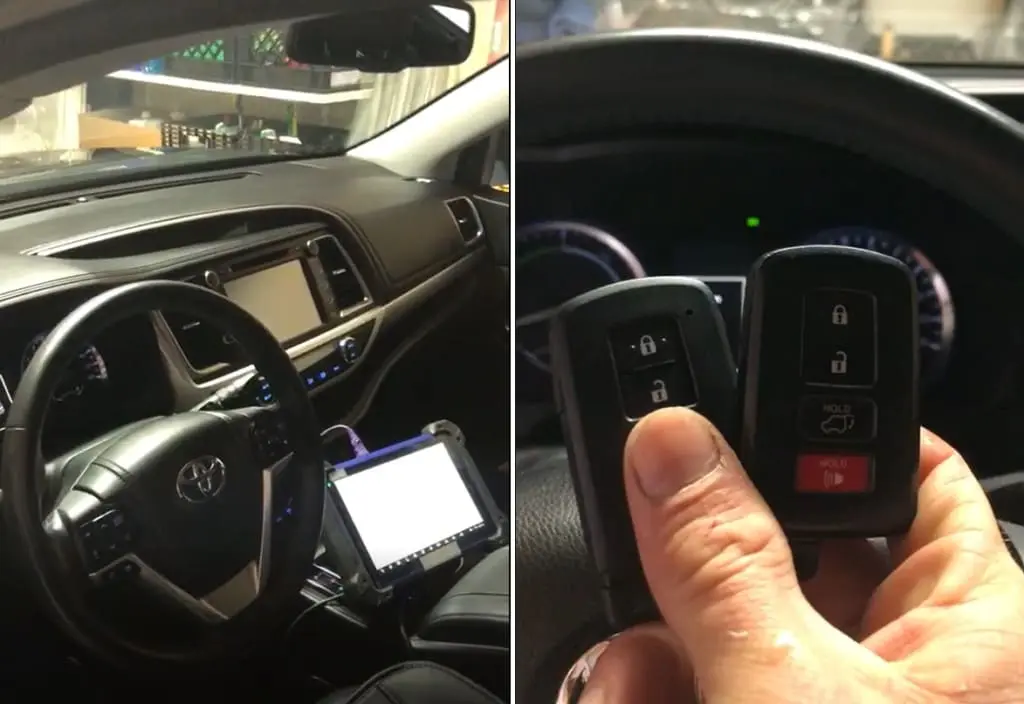 New Toyota Key Replacement
