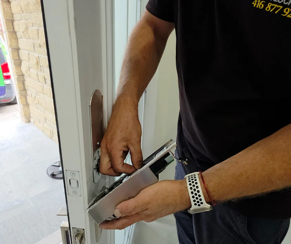 installing new locks on doors