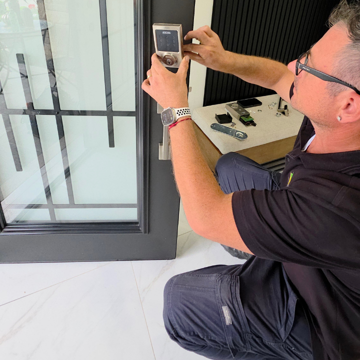 lock installation by Matrix Locksmith