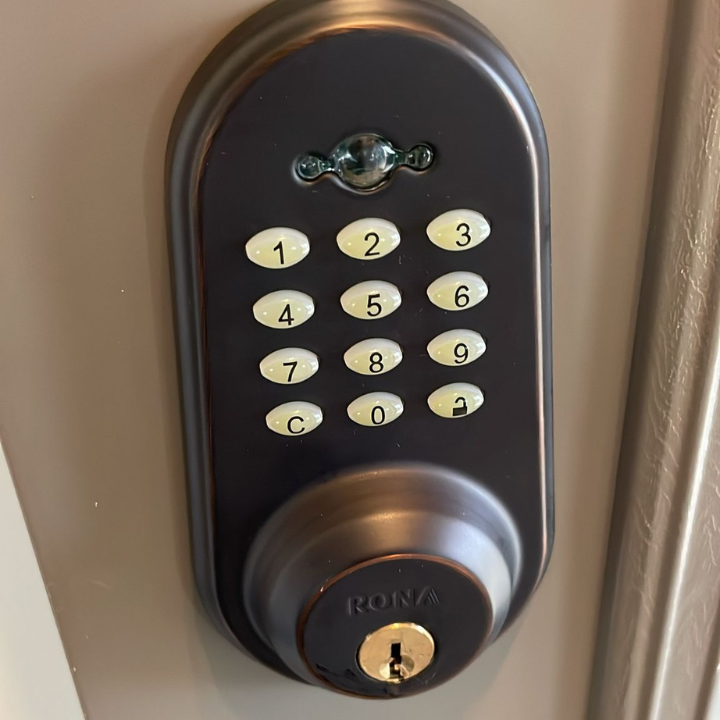 smart lock installation by Matrix Locksmith